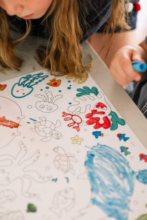 SCRIBBLE MAT - Under The Sea